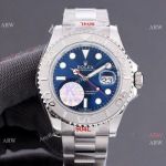 AAA Swiss Copy Rolex Yachtmaster Blue Dial Watch 904L ETA2836